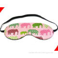 ODM / OEM Cute Pattern Printed Polyester Sleeping Eye Mask